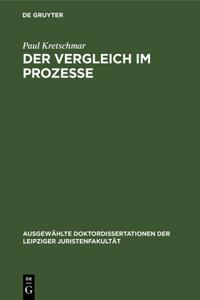 Der Vergleich Im Prozesse