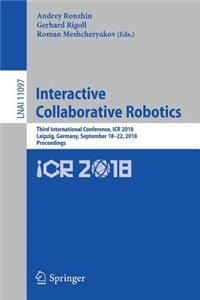 Interactive Collaborative Robotics