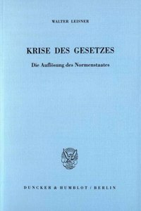 Krise Des Gesetzes