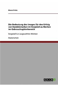 Die Bedeutung des Images für den Erfolg von Handelsmarken im Vergleich zu Marken im Gebrauchsgüterbereich