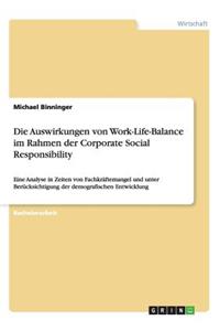 Die Auswirkungen von Work-Life-Balance im Rahmen der Corporate Social Responsibility