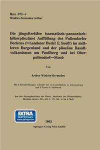 Jüngsttertiäre (Sarmatisch-Pannonisch-Höherphiozäne) Auffüllung Des Pullendorfer Beckens (=Landseer Bucht E. Sueß') Im Mittleren Burgenland Und Der Pliozäne Basaltvulkanismus Am Pauliberg Und Bei Oberpullendorf--Stoob