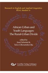 African Urban and Youth Languages (Band 11)