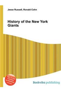 History of the New York Giants
