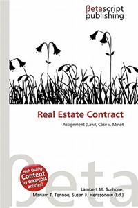 Real Estate Contract