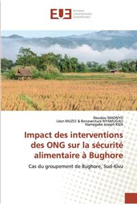 Impact des interventions des ONG sur la sécurité alimentaire à Bughore