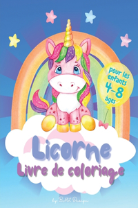 Licorne Livre de Coloriage