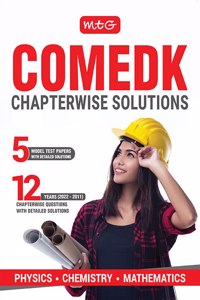 MTG COMEDK Chapterwise Previous Years Questions (PYQ) Papers With Detailed Solutions Physics, Chemistry & Mathematics Books For 2023 Exam [Paperback] MTG Editorial Board