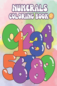 Numerals Coloring Book