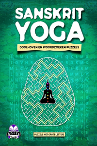 Sanskrit Yoga Doolhoven En Woordzoeken Puzzels