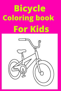 Bicycle Coloring book For Kids