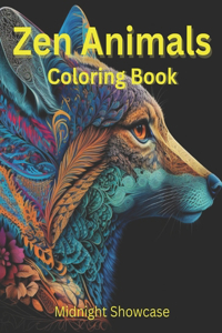 Mystical Zen Animals Coloring Book