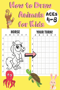 How to Draw Animals for Kids Ages 4-8