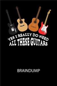 Yes I really do need all these guitars - Braindump