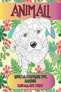 Libri da colorare per bambini - Mandala Anti stress - Animali