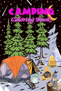 Camping Coloring Book