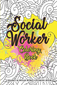 Social Worker Coloring Book