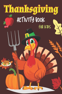 Thanksgiving Activity Book for Kids