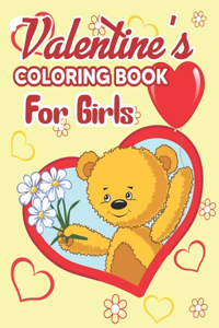 Valentine's Coloring Book for Girls