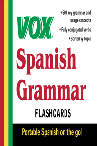 Vox Spanish Grammar Flashcards
