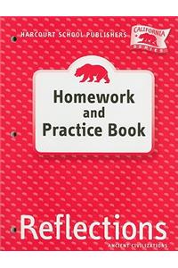 Harcourt School Publishers Reflections: Homework & Practice Book Reflections 07 Grade 6