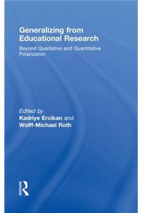 Generalizing from Educational Research