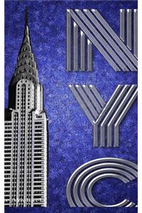 Iconic New York City Chrysler Building Artist Creative Drawing Journal