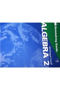 McDougal Littell High School Math: Notetaking Guide (Student) Algebra 2