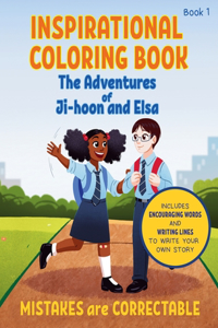 The Adventures of Ji-hoon and Elsa - Coloring Book with a Difference