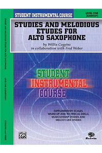 Studies and Melodious Etudes for Alto Saxophone: Level One (Elementary)