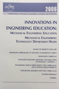 2007 Innovations in Engineering Education