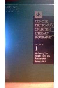 Concise Dictionary of British Literary Biography