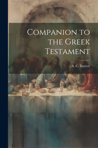 Companion to the Greek Testament