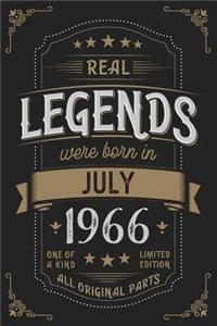 Real Legends were born in July 1966