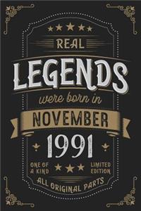 Real Legends were born in November 1991
