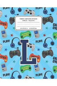 Primary Composition Notebook Grades K-2 Story Journal L