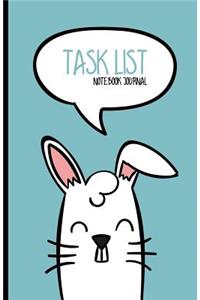 Task List Notebook Journal