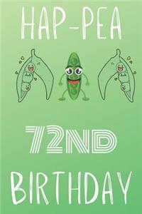 Hap-pea 72nd Birthday