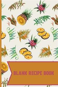 Blank Recipe Book