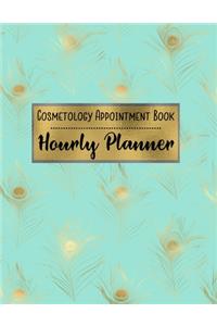 Cosmetology Appointment Book Hourly Planner
