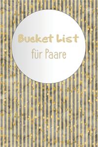 Bucket List für Paare