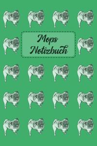 Mops Notizbuch