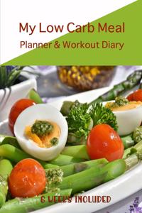 My Low Carb Meal Planner & Workout Diary