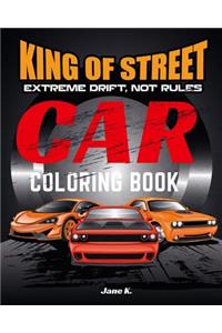King of Street, Car Coloring Book