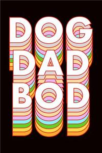 Dog Dad Bod: Ukulele Tab Notebook 6x9 120 Pages