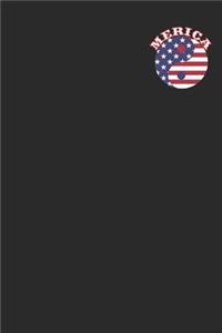 Merica Balancing Yin Yang 4th of July USA American Flag