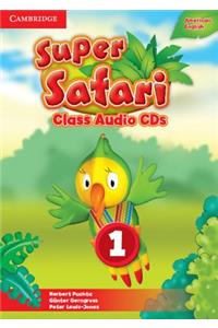 Super Safari American English Level 1 Class Audio CDs (2)