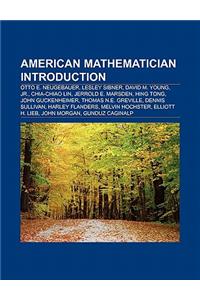 American Mathematician Introduction