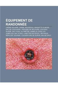 Equipement de Randonnee