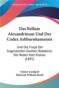 Bellum Alexandrinum Und Der Codex Ashburnhamensis